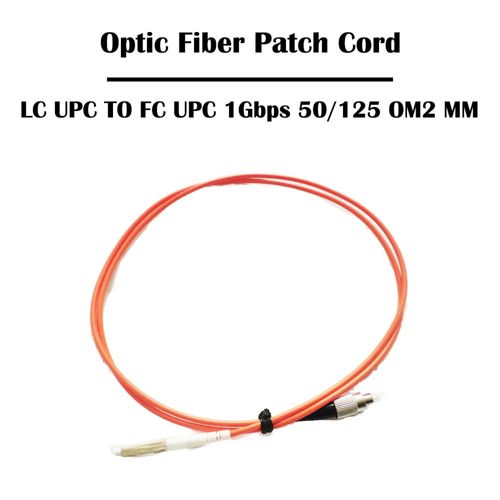 5 шт. 0 м LC UPC к FC APC APCSM одиночный режим мм 50/125 Мульти 1 Гбит/с OM2 Simplex 3 волоконный патч