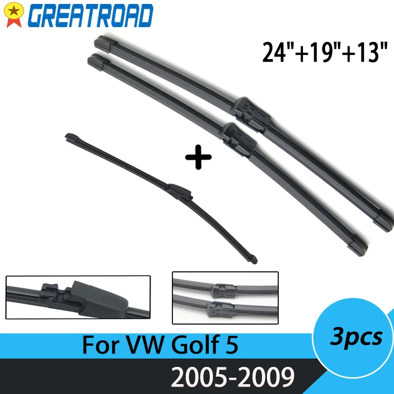 Рычаги стеклоочистителя LHD RHD спереди и сзади стеклоочистителей для VW Golf 5 2005 2009