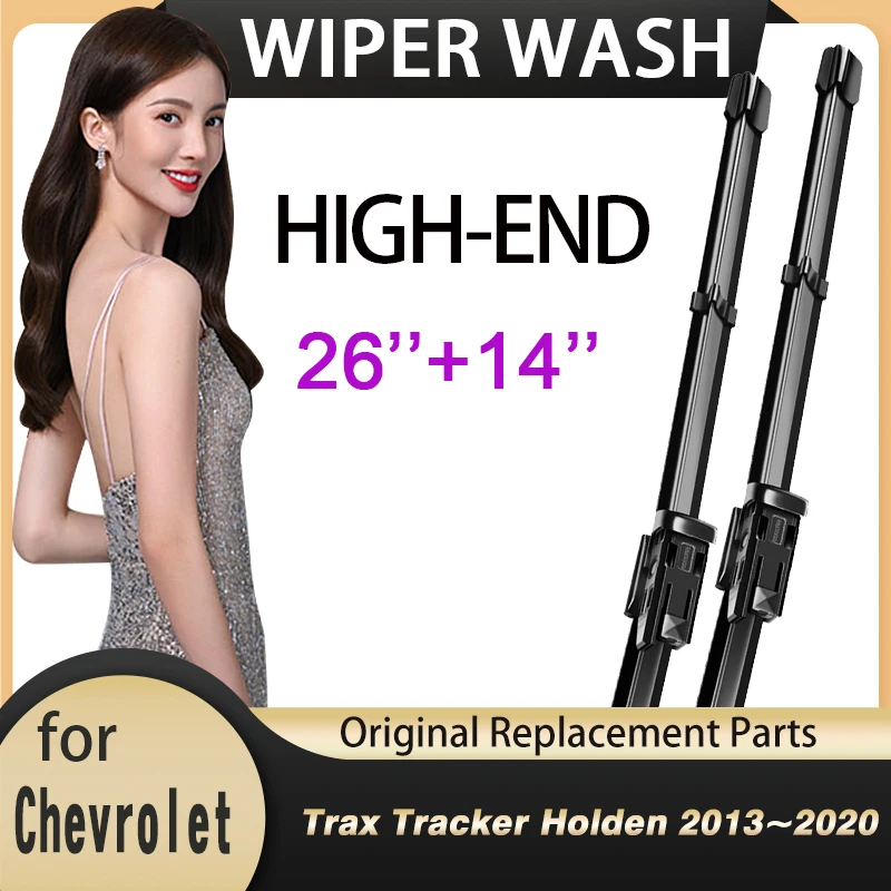 

Car Wiper Blades for Chevrolet Trax Tracker Holden 2013~2020 Front Window Windshield Windscreen Wipers Car Accessories 2014 2015