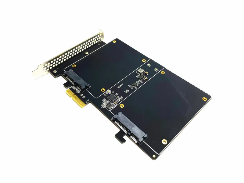 debroglie высокоскоростной raid dual sata3 0 к pcie 4x ssd а