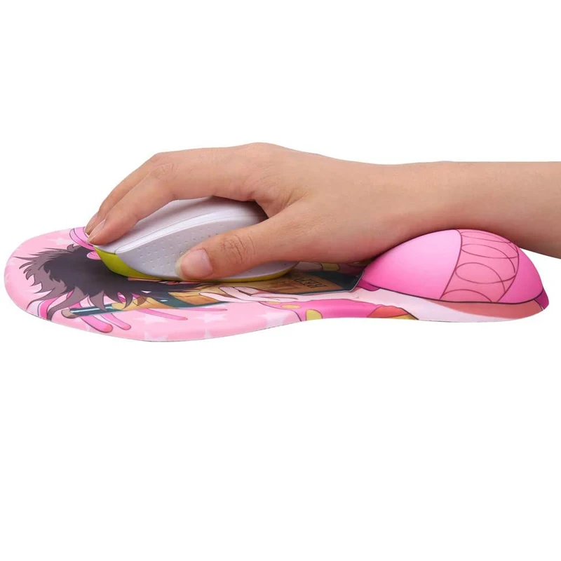 pinktortoise jojo joseph joestar anime 3d wrist rest mouse pad mat pink jo jo bizarre adventure mousepad for laptop pc free global shipping