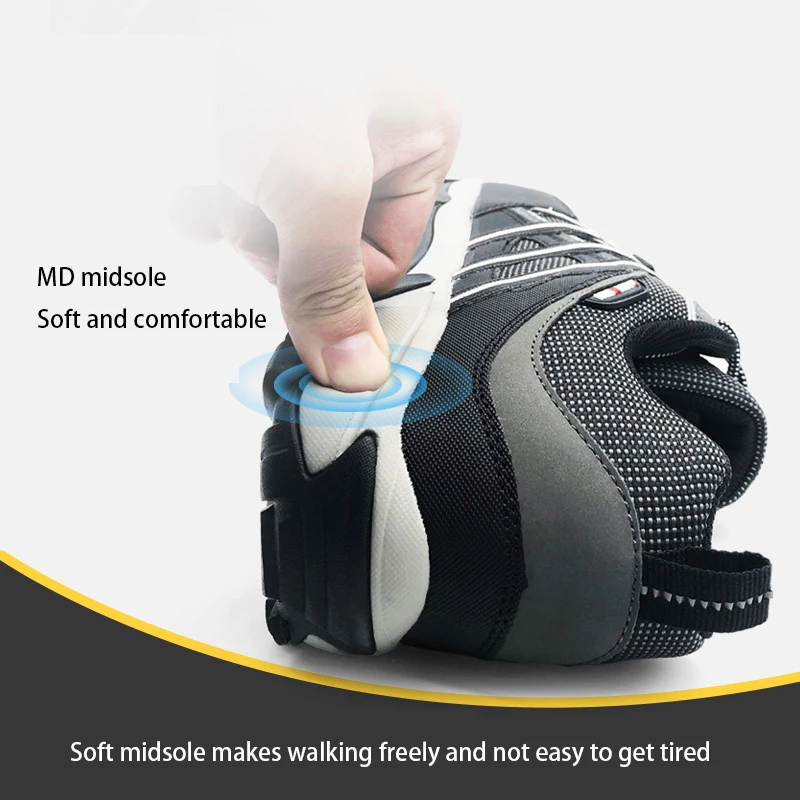 

Labor Insurance Shoes Steel Toe Anti-Smashing Anti-Puncture Men's seasonal Safety Work Shoes Non-Slip Wear-Resistant Deodorant