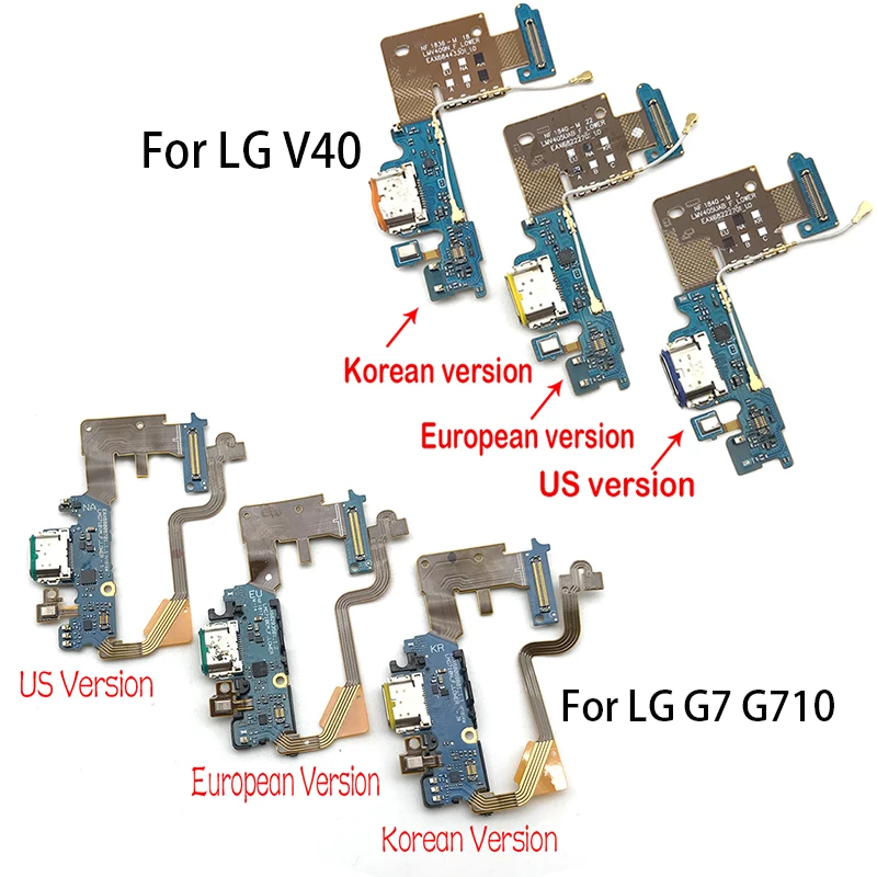 Новинка для LG V30 H930 H933 USB разъем зарядное устройство Порт док станция гибкий