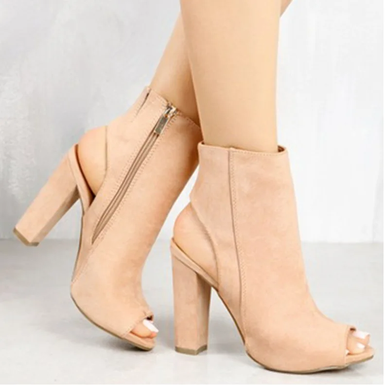 

Women Pumps Gladiator High Heels fish mouth zipper Pumps Female Shoes Fashion Summer open-toe women shoes uik8