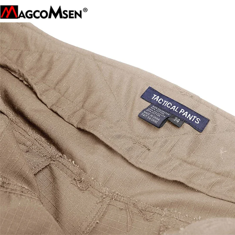 Мужские брюки карго MAGCOMSEN прочные тактические в военном стиле для страйкбола