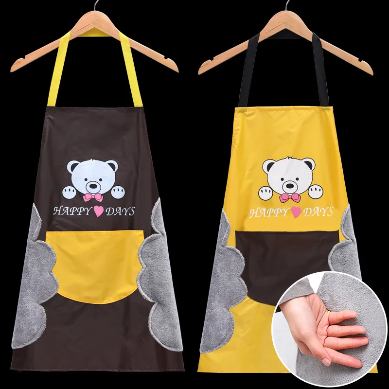 Кухонный Фартук водонепроницаемый стираемый вручную маслостойкий кухонное