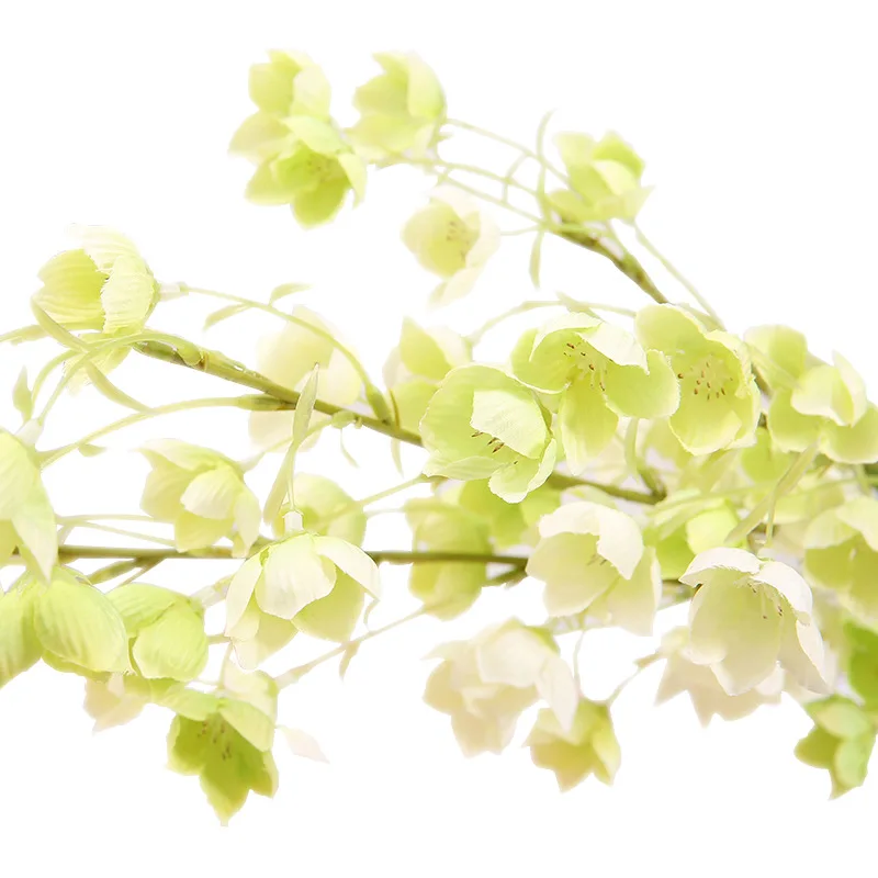 

Campanula Bouquet Lifelike Fake Flower Party Festival Supplies Retro Oil Painting Sense Home Hotel Wedding Table Decoration