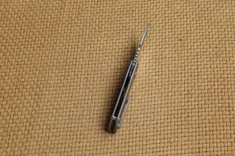 Складной нож DICORIA YX 630 Flipper С Титановой ручкой лезвие 14C28N шариковый подшипник