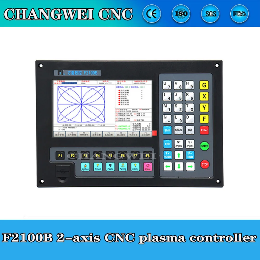 Система контроля движения плазменной резки CNCF2100B контроллер гравировальной