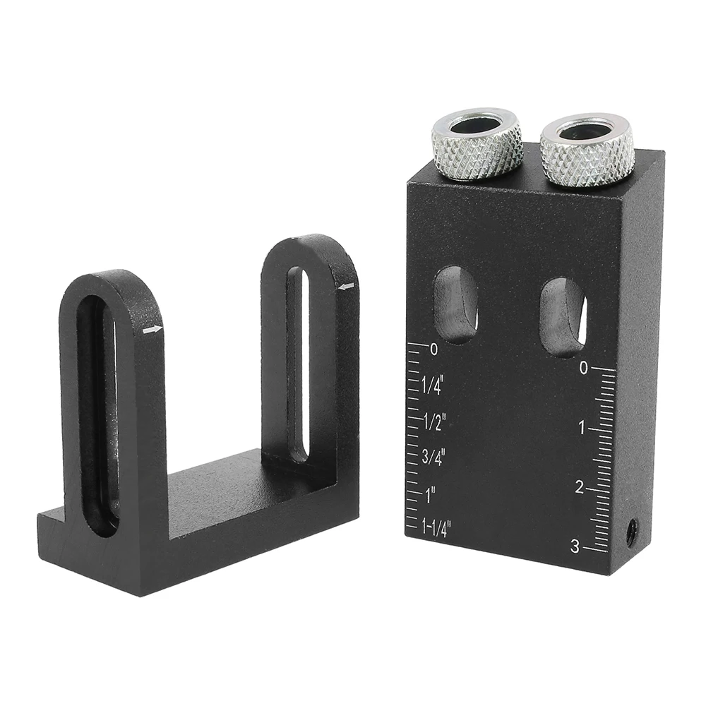 

15pcs Oblique Hole Locator Drill Bit Woodworking Pocket Hole Jig Kit 15 Degree Angle Drill Guide Set Hole Puncher DIY Wood Tools