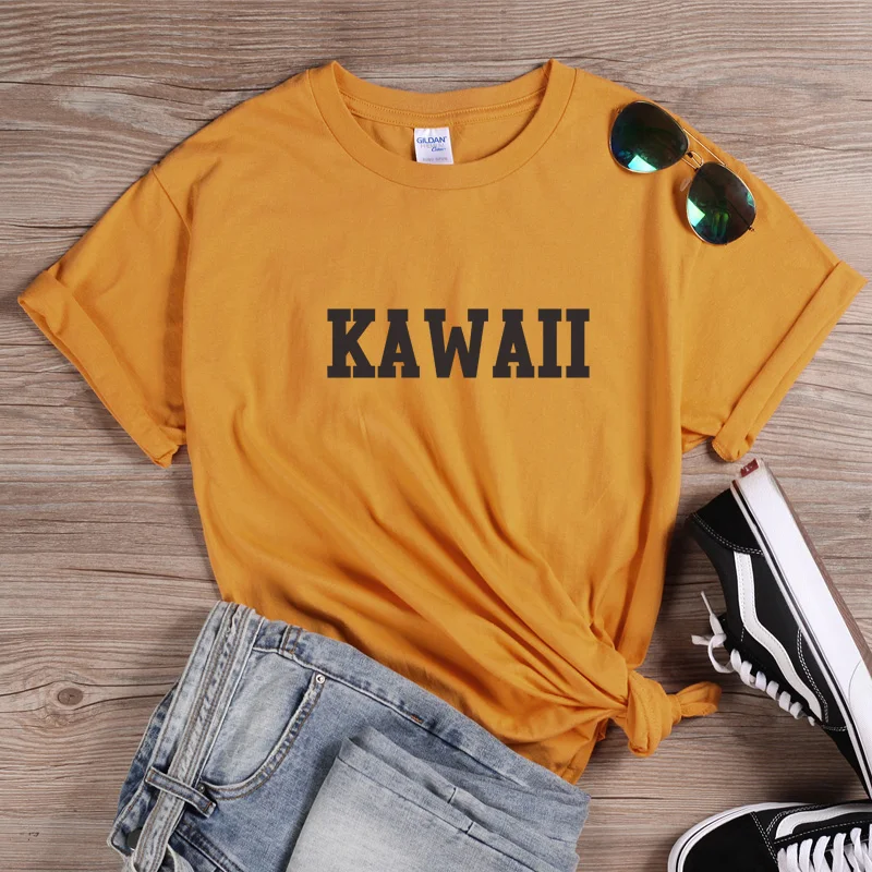 Женская летняя футболка в стиле Харадзюку | одежда