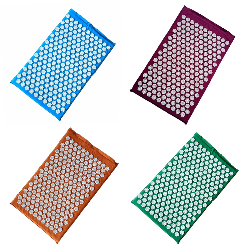 Акупунктурный Массажный коврик для йоги акупрессурный массажер снимает стресс в