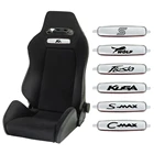 Наклейка металлическая эмблема сиденья для Ford Smax Bmax Cmax KA S Edge ESCAPE Fiesta Figo Flex Fusion KA Kuga taurus Wolf