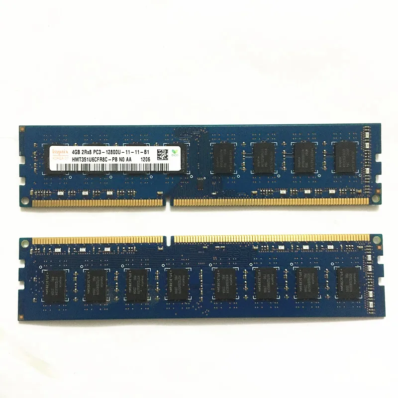 Hynix ddr3 ОЗУ 4 Гб 1600 МГц 2RX8 PC3-12800U-11-11-B1 DDR3 настольных компьютеров | Компьютеры и офис