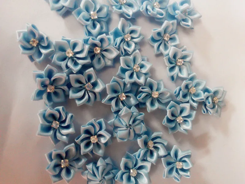 

Craft/trimming Bead Decoration Applique New Style 50pcs Flower Clothing Accessories Diy Hot Diy Ribbon Crystal With