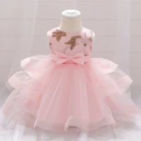 toddler ceremony 1st birthday dress for baby girl clothing sequin princess dresses baptism gown girls party wedding dress