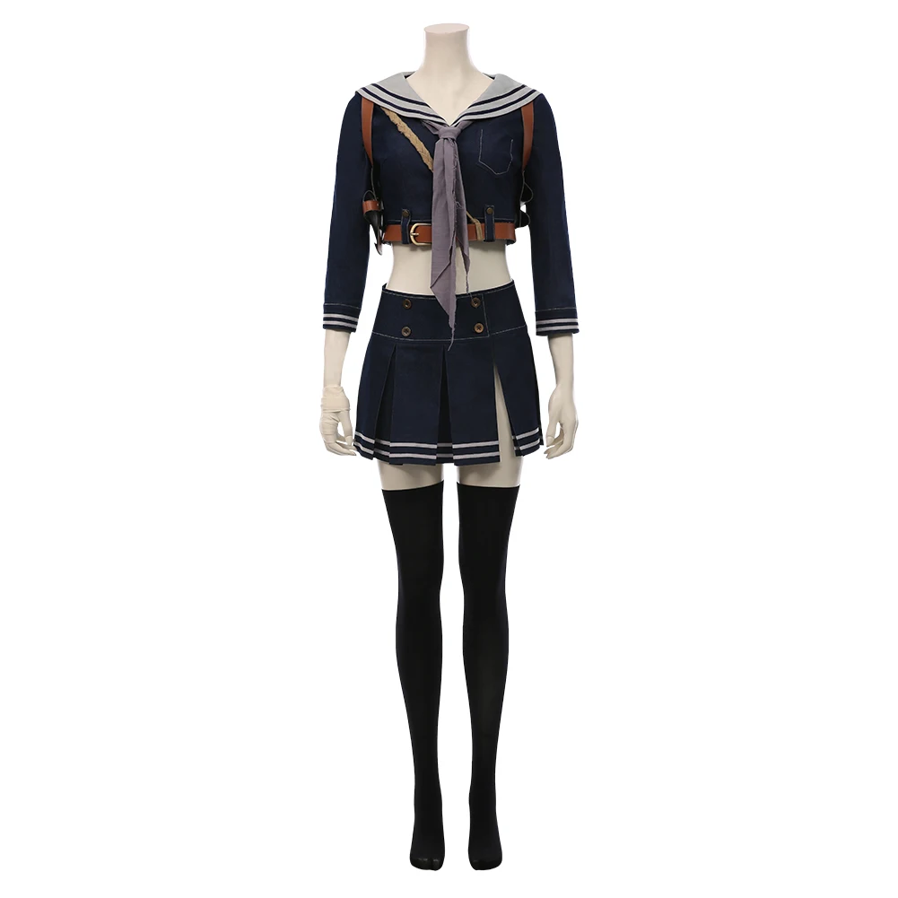 Sucker Punch cosplay Baby Doll costume Jacket Sailor Skirt Dress Costume Full Sets Halloween Carnival costume