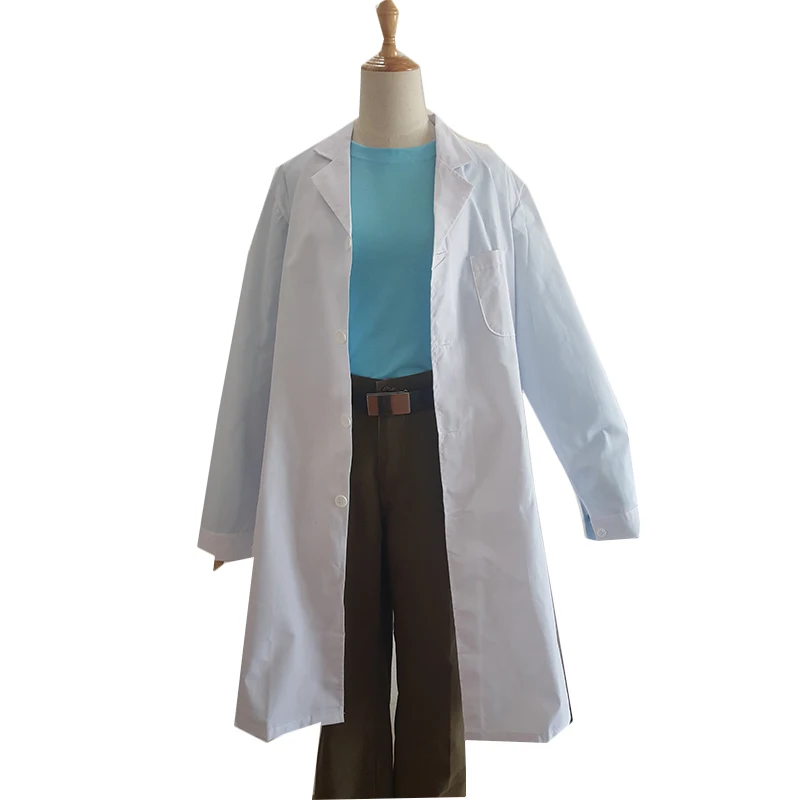 Костюм для косплея Рика мужские белые костюмы карнавальные на Хэллоуин