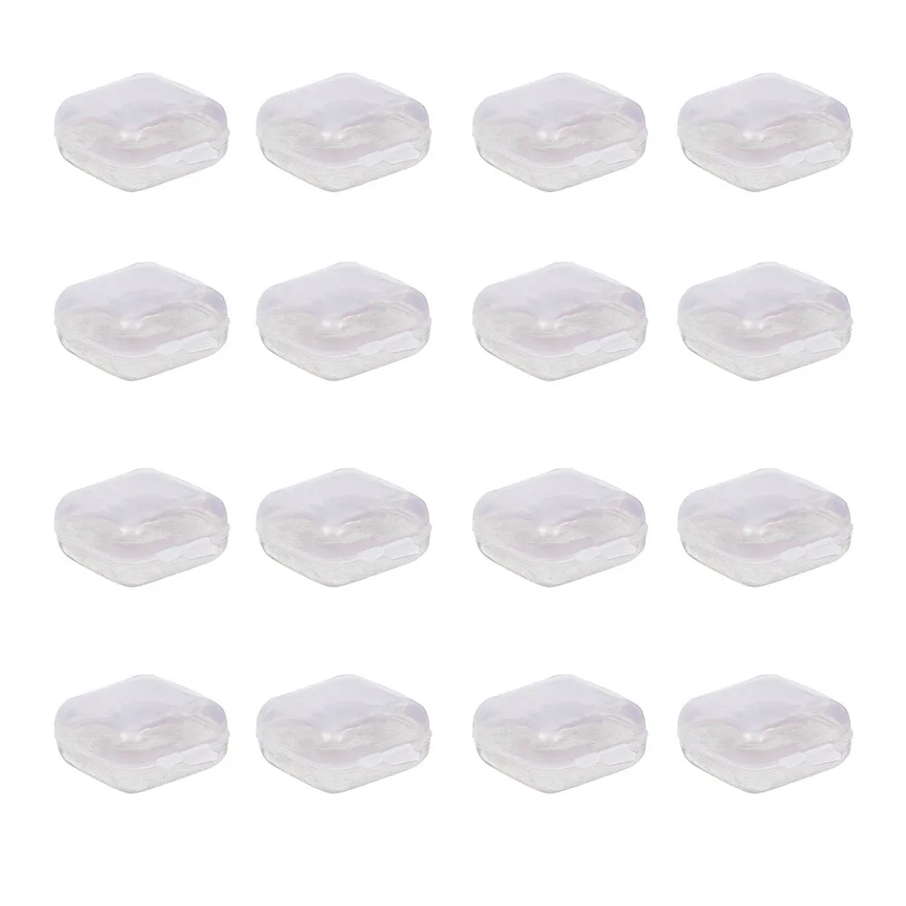

100Pcs Plastic Clear Storage Box Jewelry Container Case Bead Organizer A S