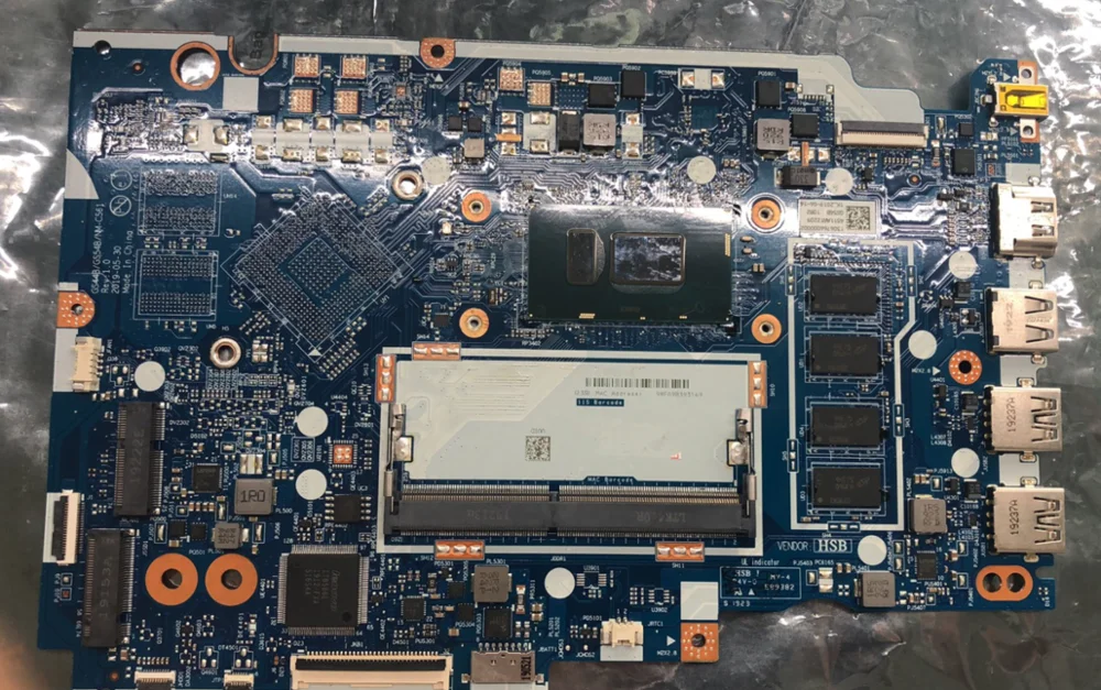 

KEFUGS44B GS54B NM-C561 For Lenovo S145-15 S145 Notebook Motherboard CPU I3 7020U RAM 4GB 100% Test Work