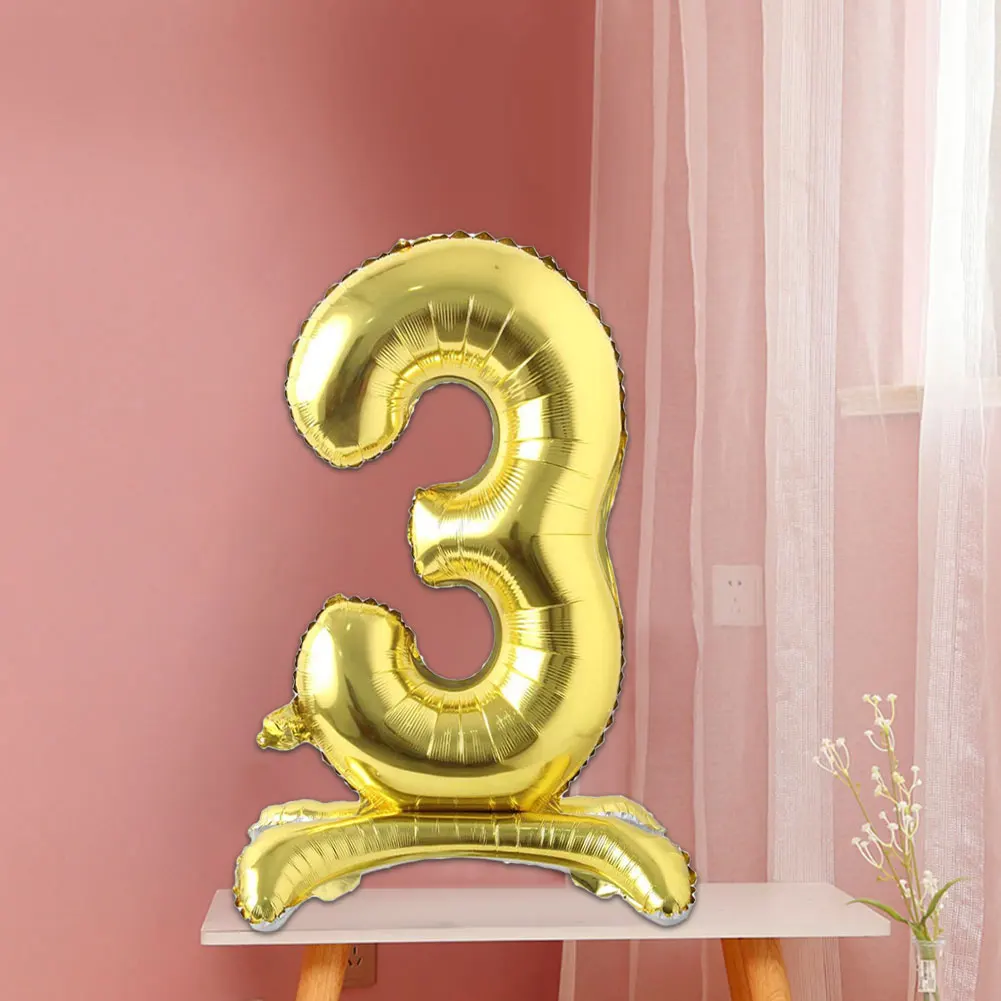 Воздушные шары из фольги в виде цифр 0 9 день рождения Декро для взрослых свадьбы