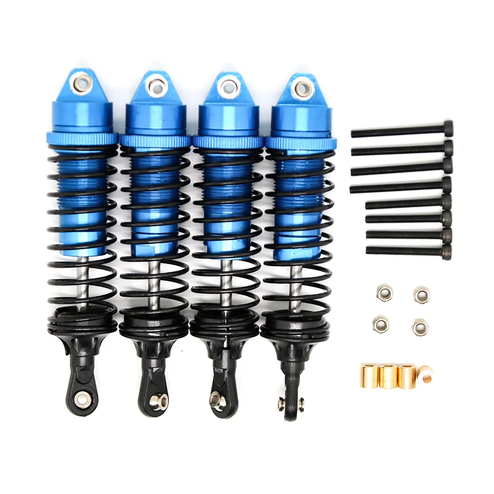 

4PCS Metal Shock Absorber Damper for 1/10 YK4102 YK4103 1/8 YK4082 YiKong RC Crawler Car Upgrade Parts Accessories