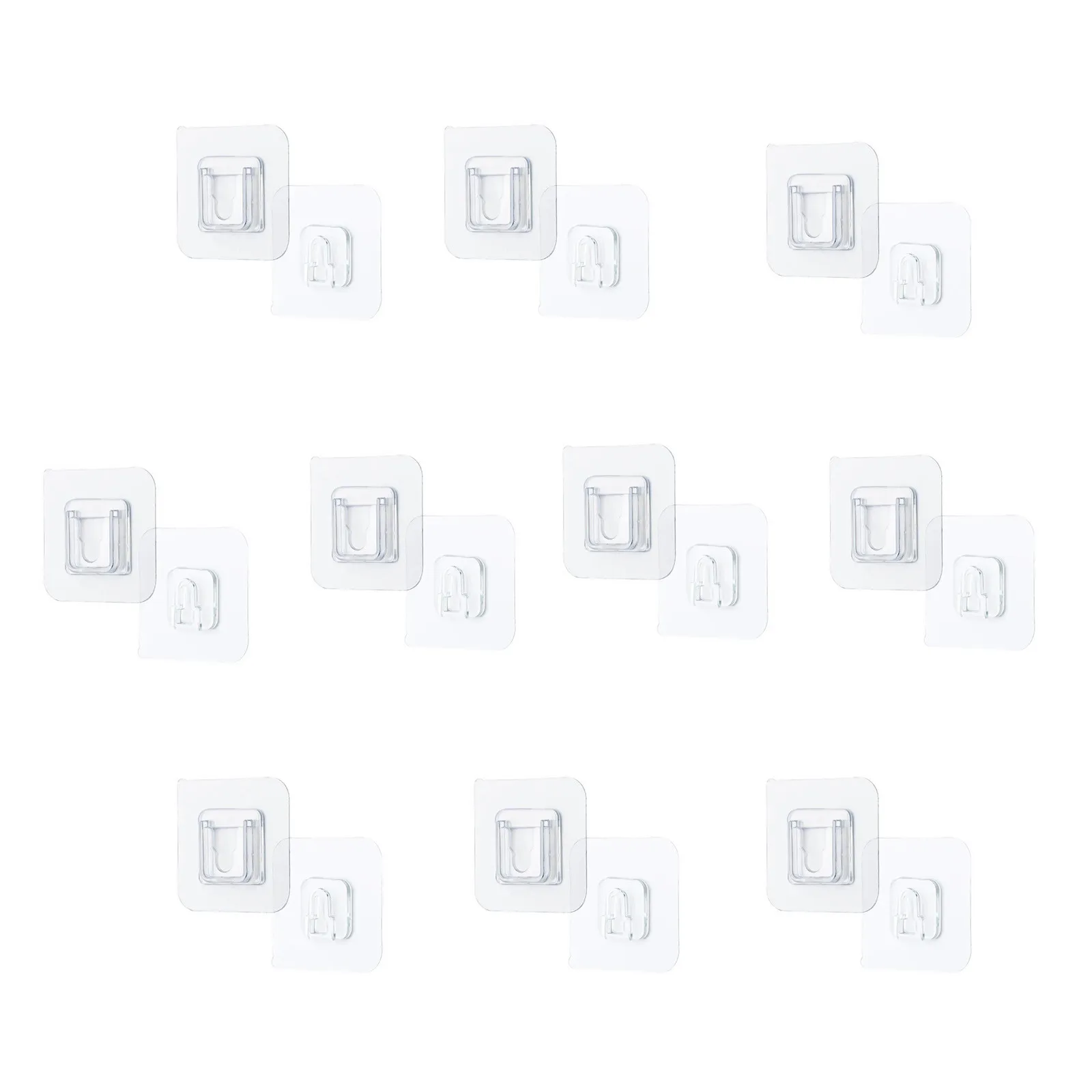 

Super strong Double-sided Adhesive Wall Painting Hooks Multi-Purpose Storage Hook Tools For Kitchen Bathroom Living Room