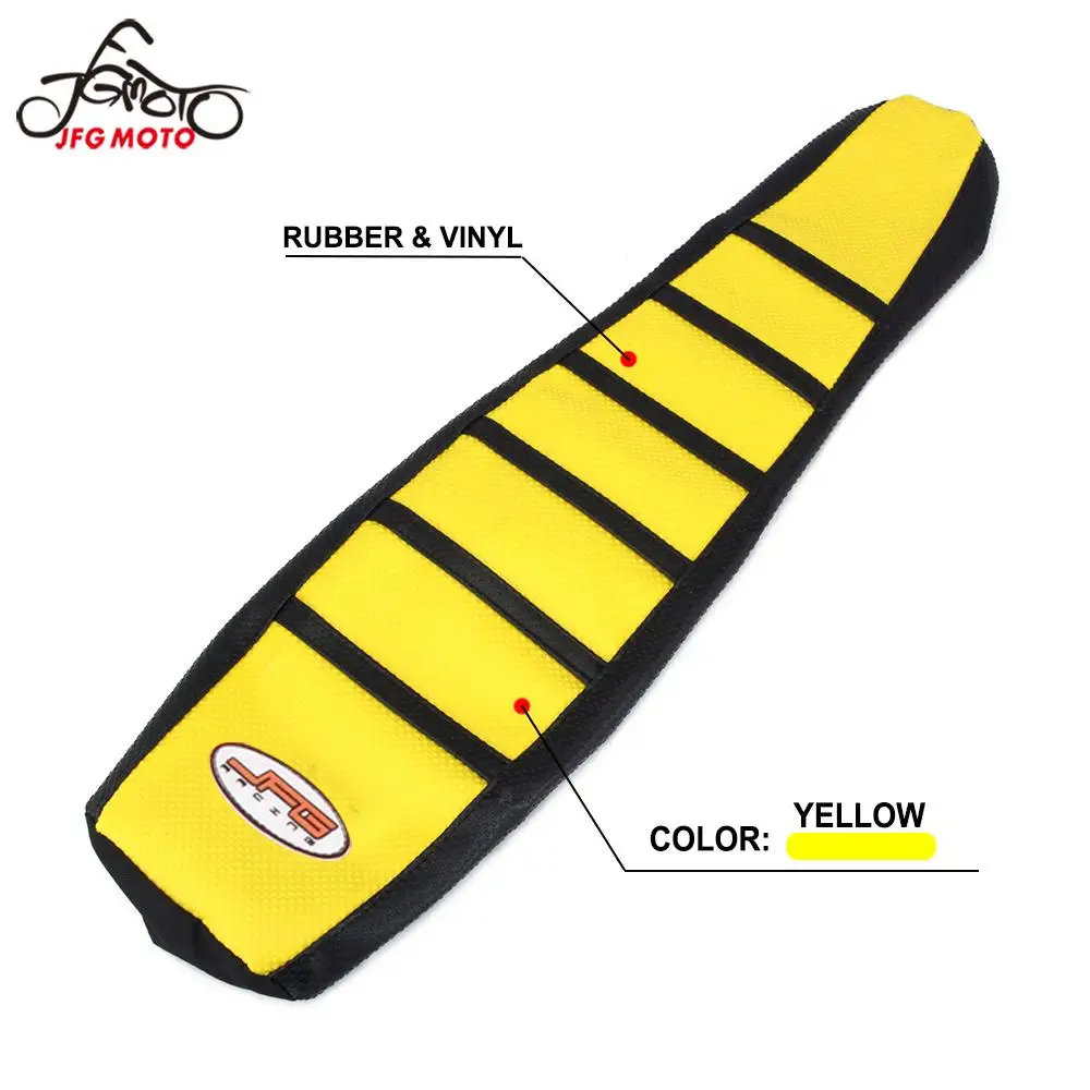 Резиновый захват для мотоцикла Ребристое сиденье захвата чехол Suzuki RM125 RM250 RM 125 250