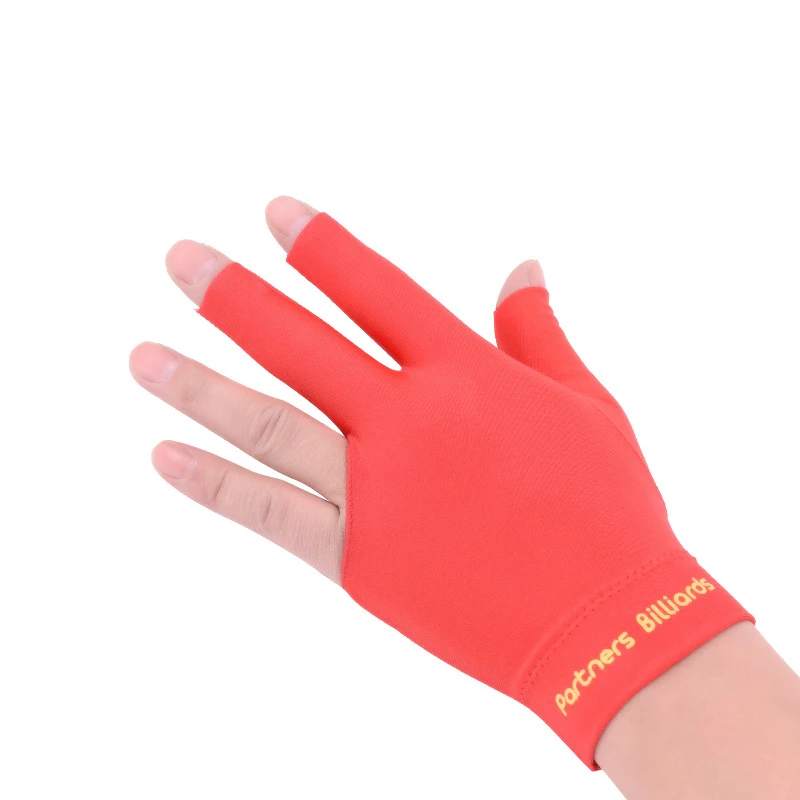 Перчатки для бильярда с тремя пальцами перчатки снукера Специальные