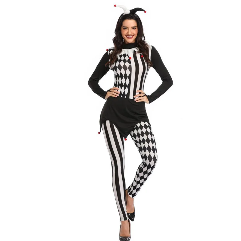 

Забавный сексуальный женский костюм для косплея на Хэллоуин, Арле Кин, модная униформа