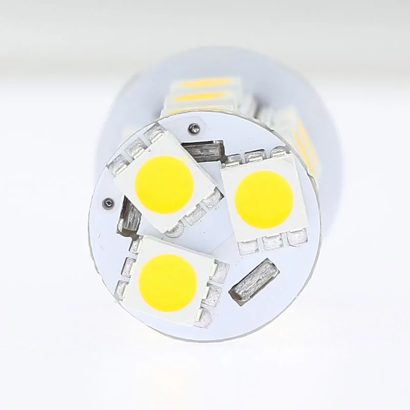 Белые светодиодные лампы G4 12 В 18LED 5050SMD 300LM Тип башни под шкафом светодиодное