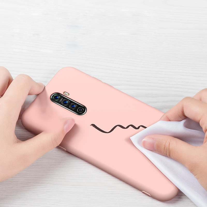 Оригинальный чехол KOOSUK для OPPO Reno ACE жидкий силикон шелковистая мягкая сенсорная