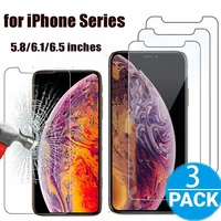 3pack glass screen protector for iphone 13 pro max series tempered film for iphone 12 11 xs max xr 7 8 plus 6s front protect
