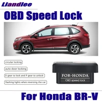 liandlee car auto obd speed lock unlock device for honda brv br v 2017 2018 plug and play device safety
