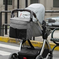 fashion diaper bag maternity nappy bag travel backpack nursing bag for baby care pram cart basket hook stroller accessories