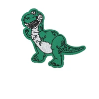 cartoon dinosaurs animals spider net embroidery cloth label paste patches stickers badge sewing accessories