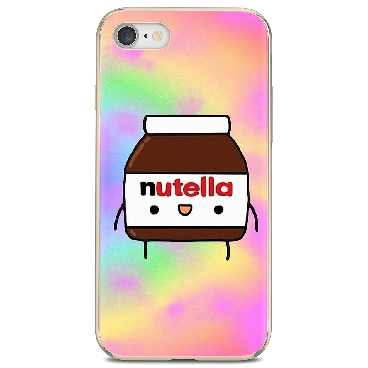 Мягкий кожаный чехол с шоколадным флаконом Tumblr Nutella для Huawei P8 P9 P10 P20 P30 P Smart 2019 Honor
