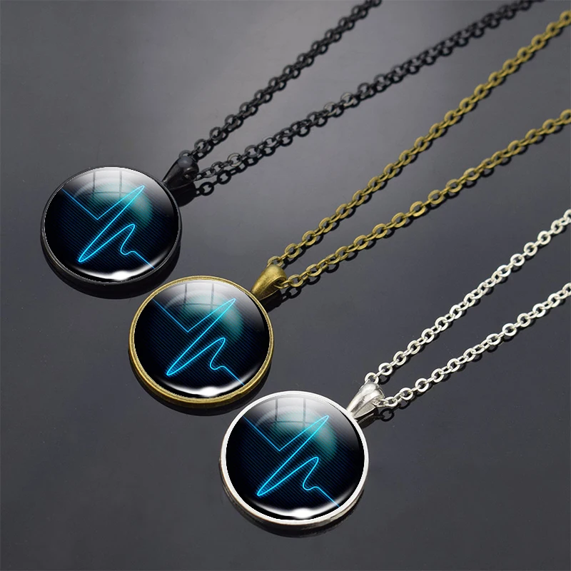 Круглый стеклянный кабошон подвеска в виде сердца дракона художественное