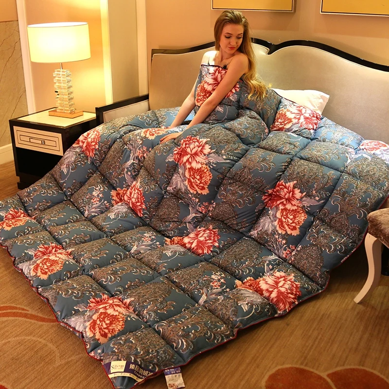 Одеяло на гусином пуху для отеля 5 satr осени и зимы 4 сезона толстое теплое пуховое