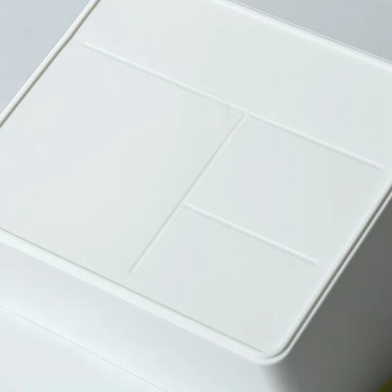 

Plastic Desktop Sundries Storage Makeup Organizer Cosmetic Makeup Brush Storage Case Home Office Bathroom Storage Box