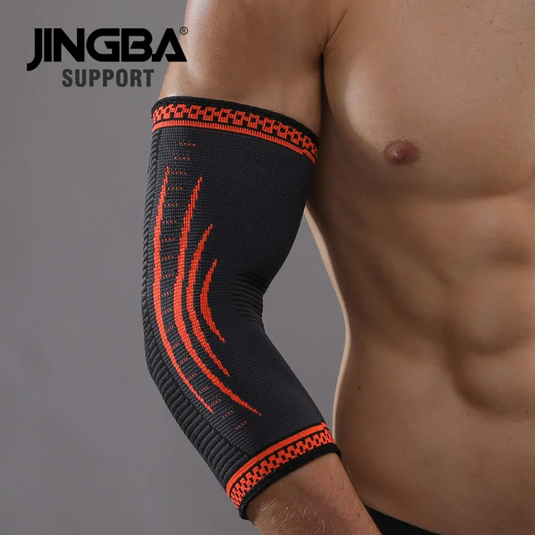Спортивный компрессионный эластичный Фиксатор для локтя цельный фитнеса защита