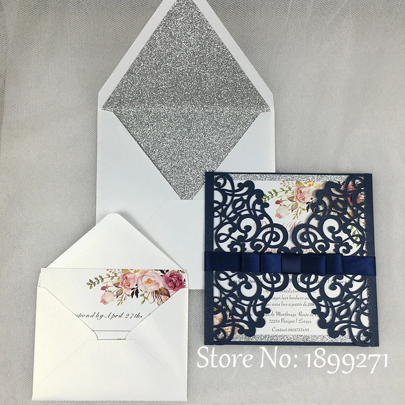 Customized Birthday Greeting Card Wedding Invitation card Wholesale Luxury Handmade Decoration Girl Design | Дом и сад