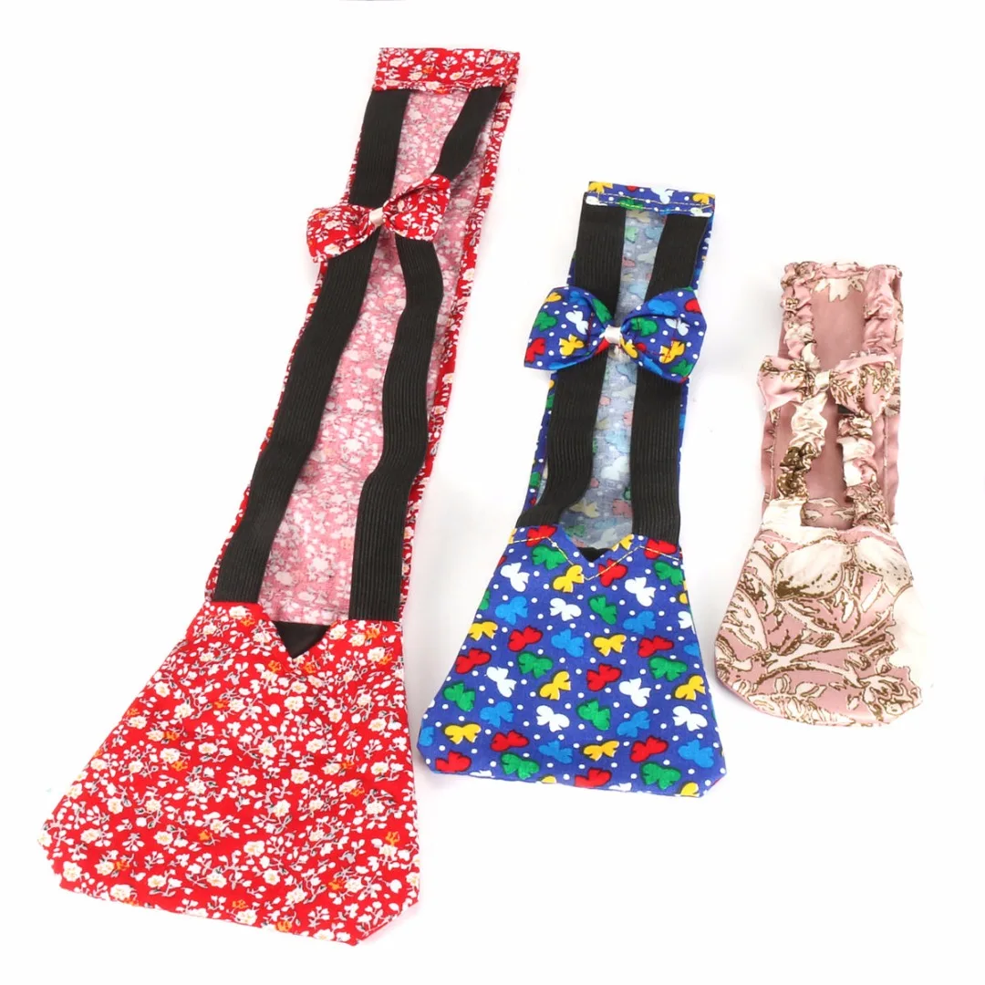 3 размера физиологические штаны для домашних животных регулируемые трусики