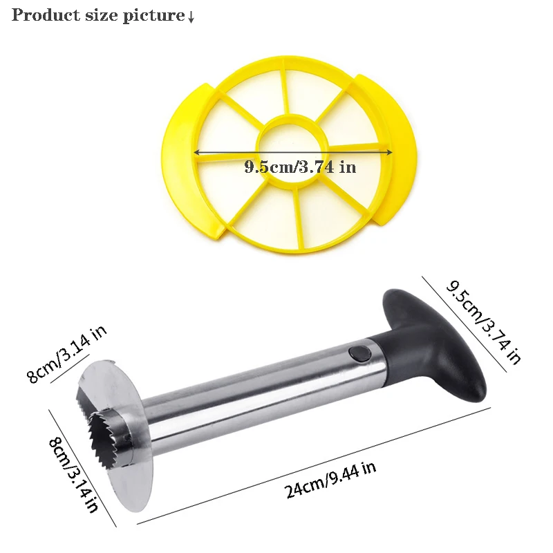 Нож кухонный инструмент из нержавеющей стали нож для резки фруктов ананасов