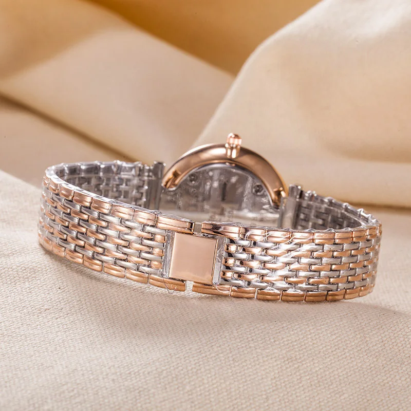 

L S clock brand ladies quartz watch stainless steel bracelet business simple fashion luxury quartz movement female watch