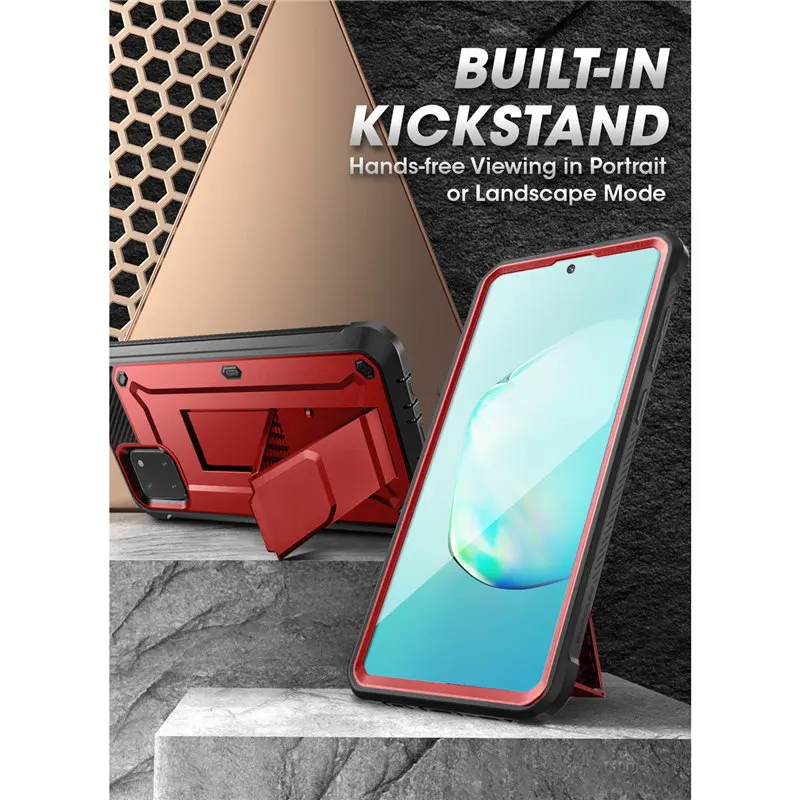 for samsung galaxy note 10 lite case 2020 release supcase ub pro full body rugged holster cover with built in screen protector free global shipping