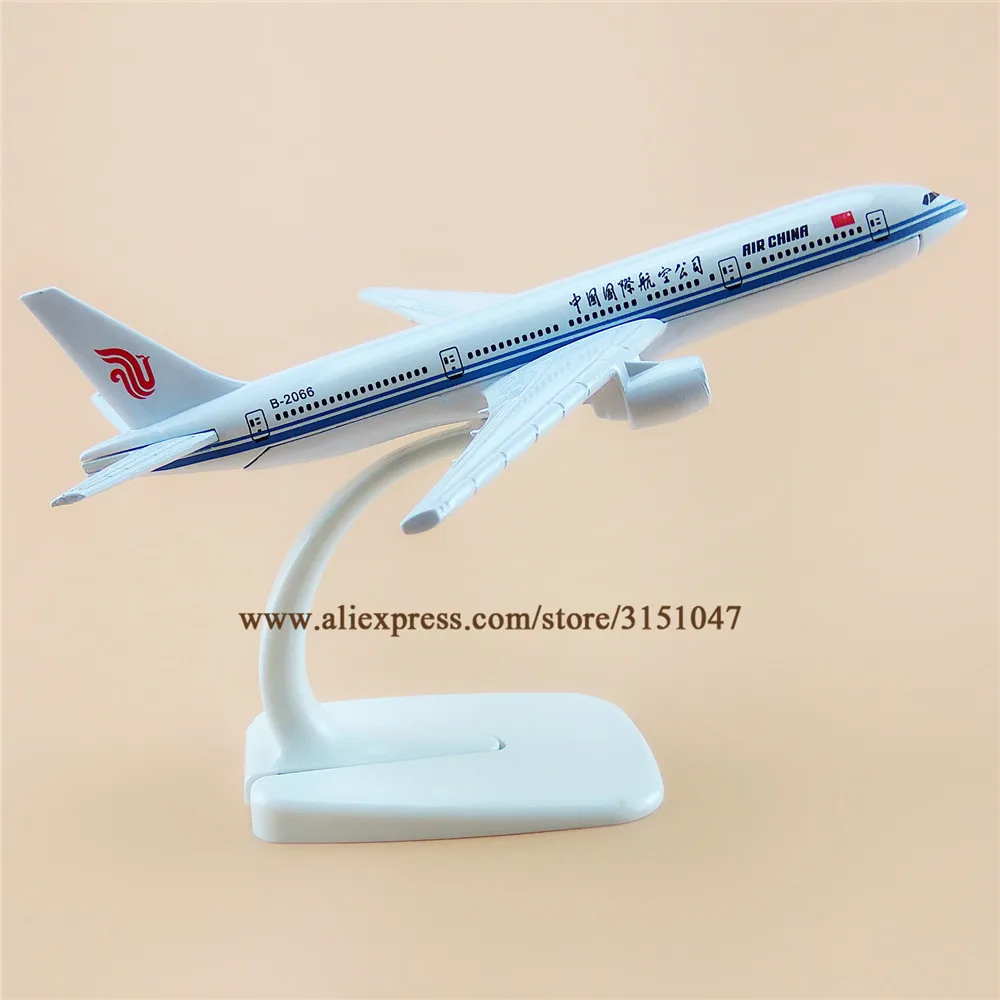 Модель самолета 16 см из металлического сплава для авиакомпаний Боинг 777 B777|gift|gift