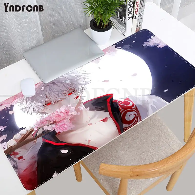

YNDFCNB Gintama In Stocked Speed Mice Retail Mousepad Size for Rubber Mousemats Deak Mat for overwatch/cs go/world of warcraft