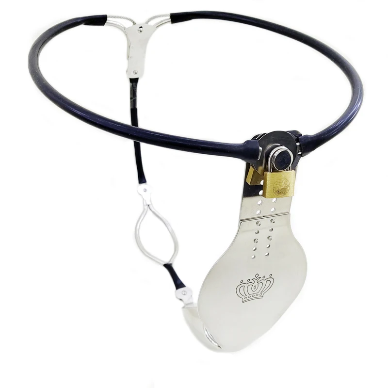 Металлическая клетка для пениса Мужской Пояс верности анальные отверстия штаны