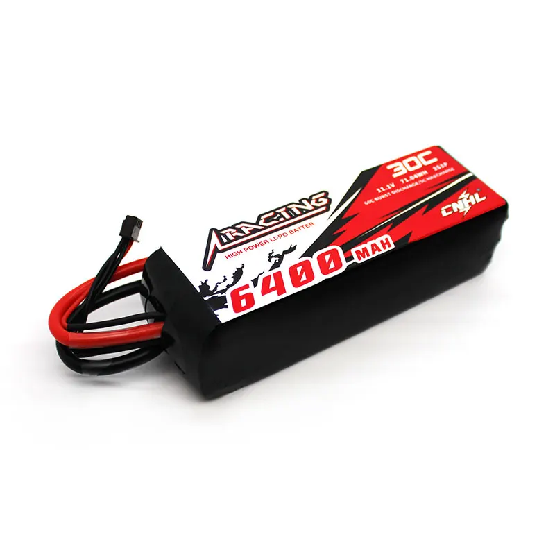 2 блока CNHL Racing Series 6400 мАч 11 1 В 3S 30C Lipo аккумулятор мягкий корпус с TRX штекером для